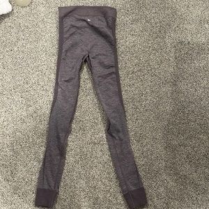 gray/purple colored lululemon leggings in size 2!